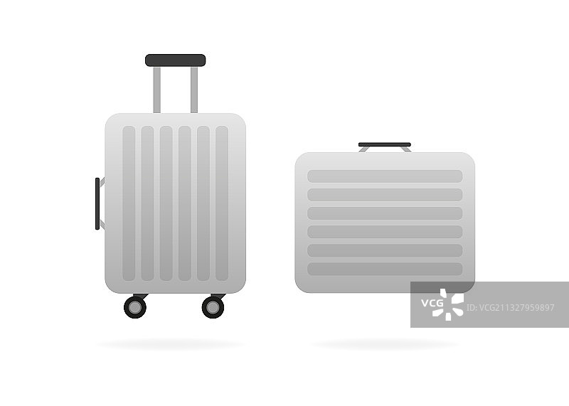 塑料旅行包套装图片素材