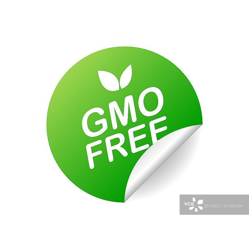 绿色非转基因产品标志图片素材