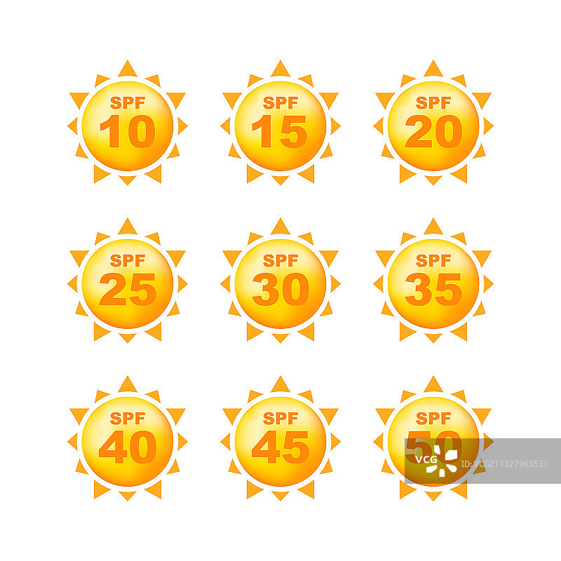 防紫外线辐射设计图片素材