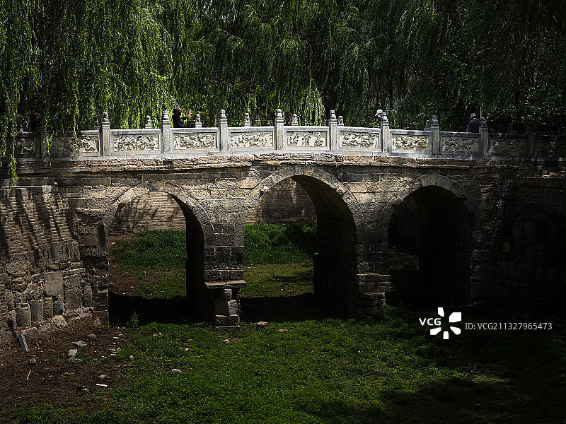 河南省郑州市惠济区惠济古桥图片素材