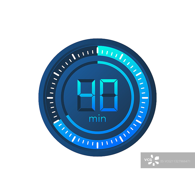 40分钟秒表图标图片素材