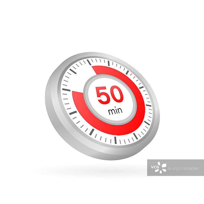 50分钟秒表图标图片素材