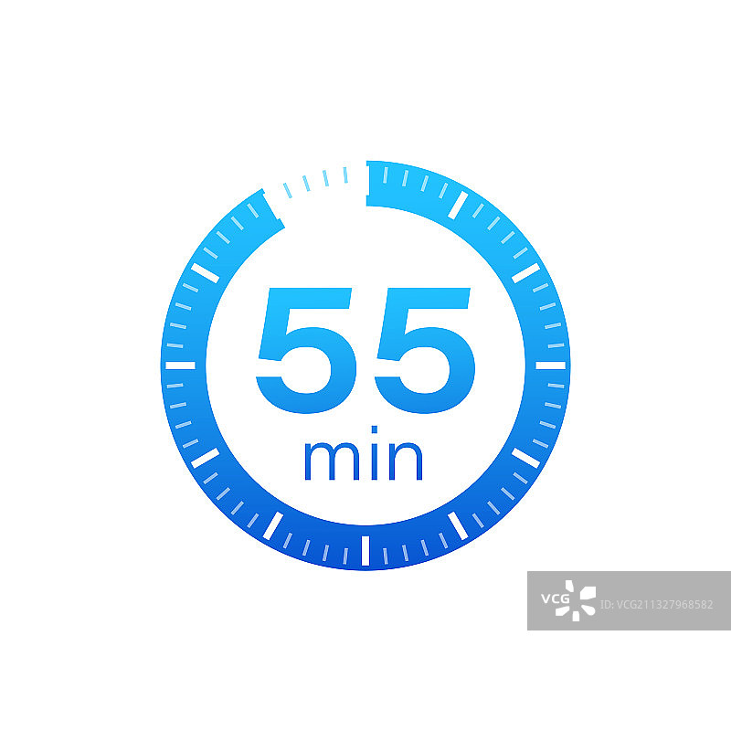 55分钟秒表图标图片素材