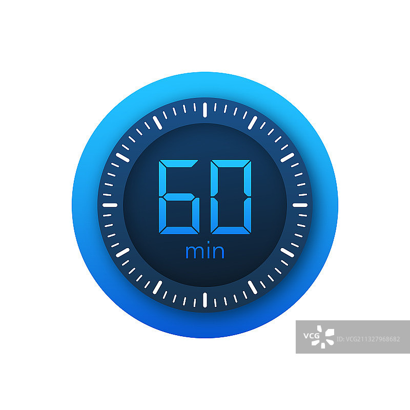 60分钟秒表图标图片素材