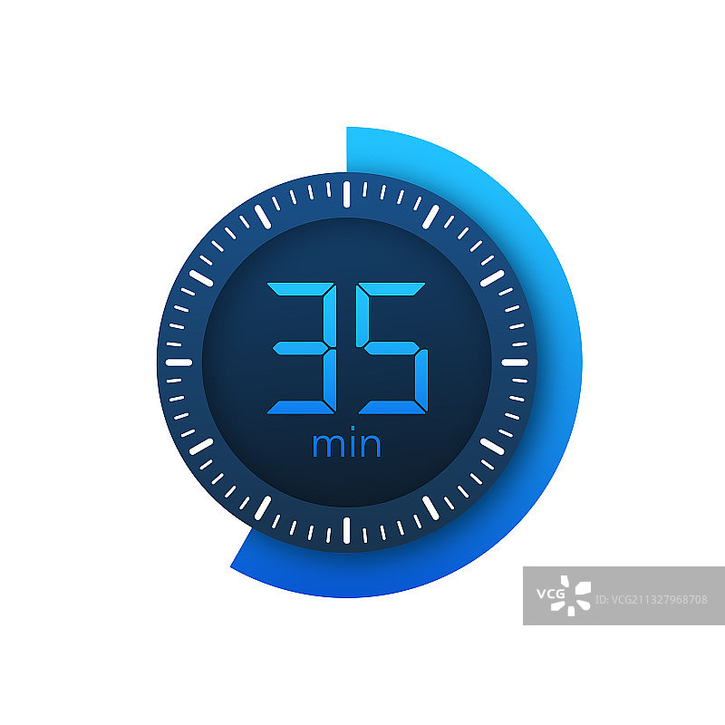 35分钟秒表图标图片素材