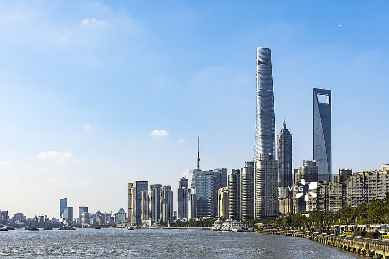 上海外滩金融中心图片素材