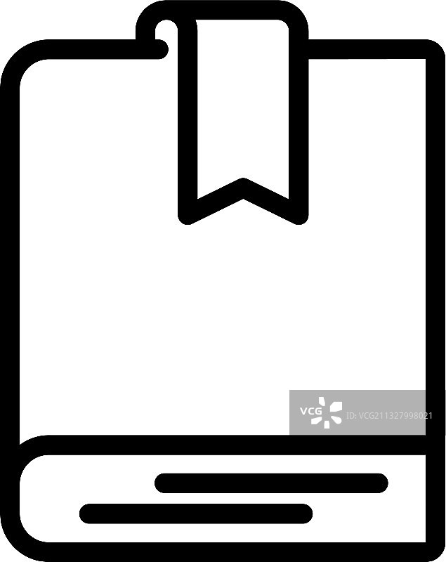 最喜欢的书签轮廓样式图标图片素材