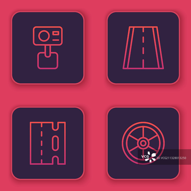 极限运动相机自行车道图片素材