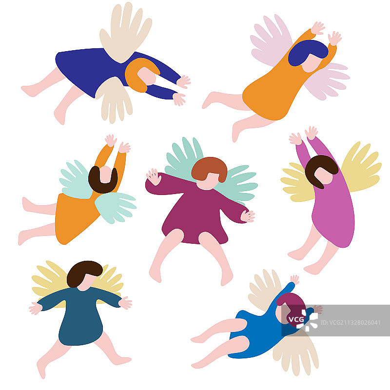 孤立的彩色装饰品图片素材