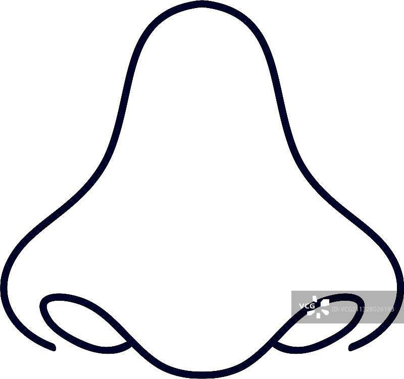 鼻子标志设计模板图片素材