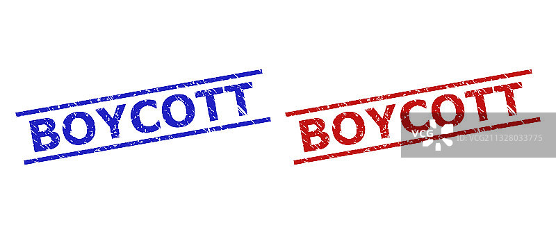 带有Grunge表面的抵制水印图片素材