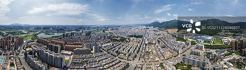 清远清新区全景图片素材