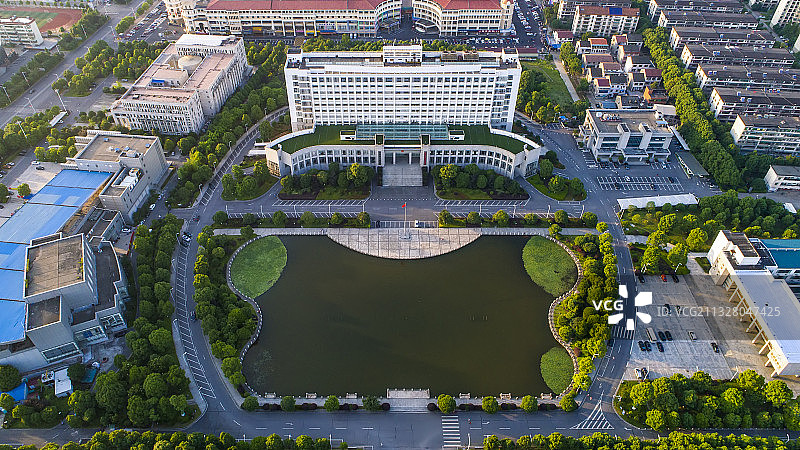 中国 湖南 益阳 城市风光图片素材