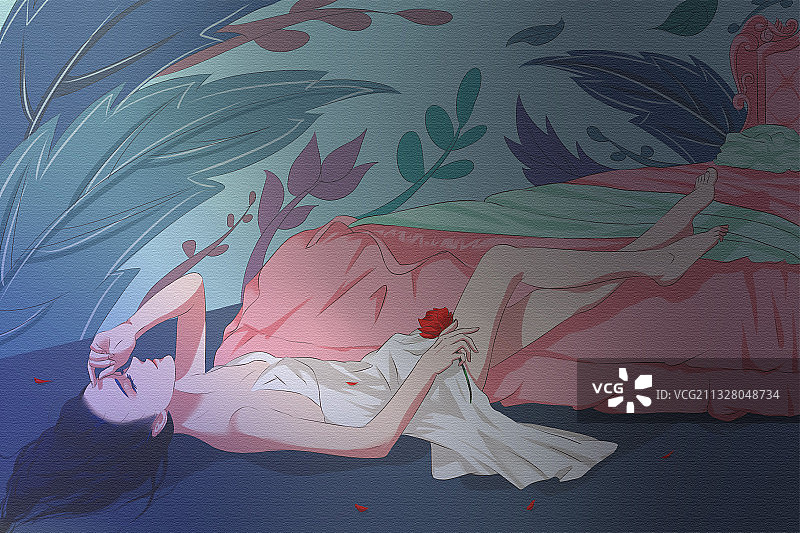 艺术插画图片素材