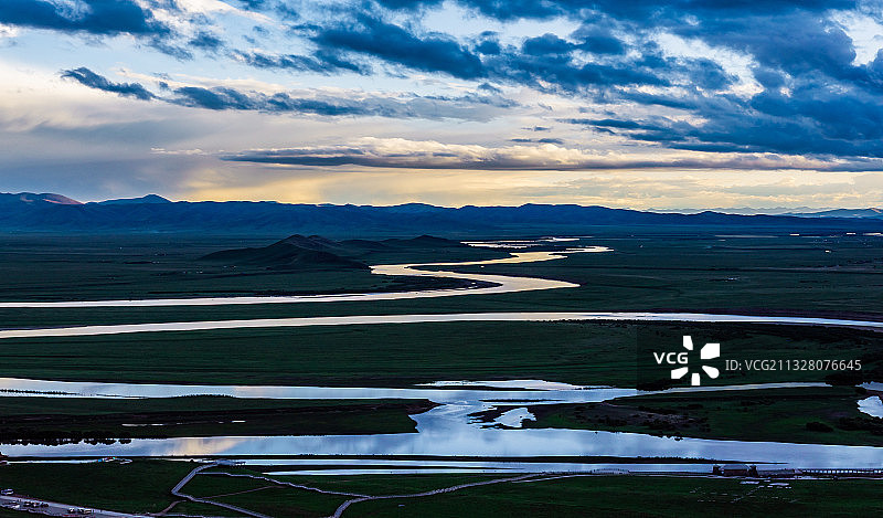黄河九曲第一湾图片素材
