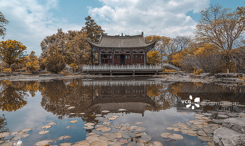 云南大理洱海公园图片素材