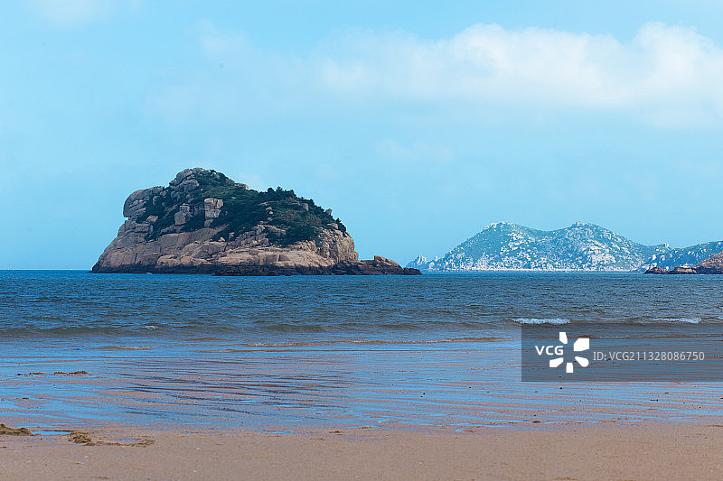 三浙江省平阳县鳌江口南麂岛南麂三盘尾自然保护区海山南己图片素材