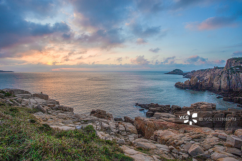 三浙江省平阳县鳌江口南麂岛南麂三盘尾自然保护区海山南己图片素材