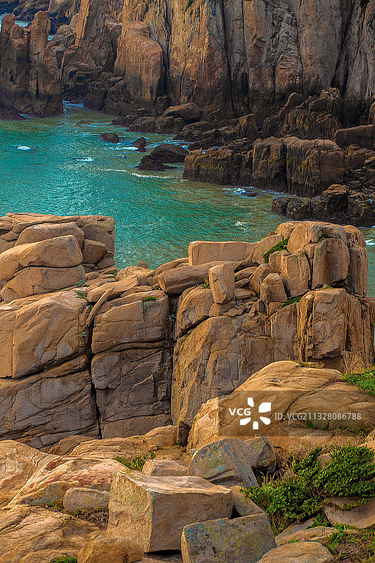 三浙江省平阳县鳌江口南麂岛南麂三盘尾自然保护区海山南己图片素材