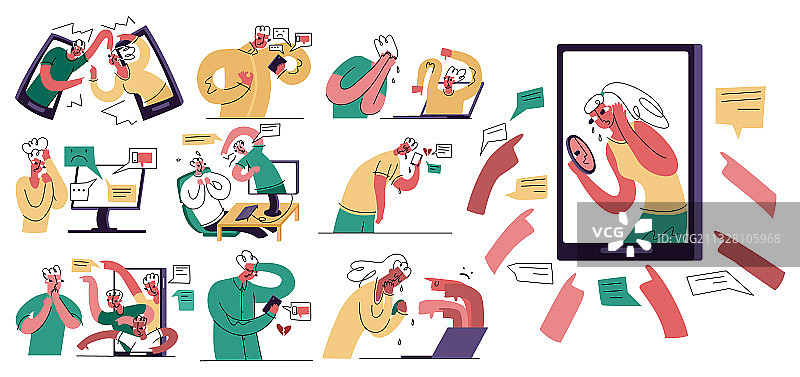 欺凌概念主题合集图片素材