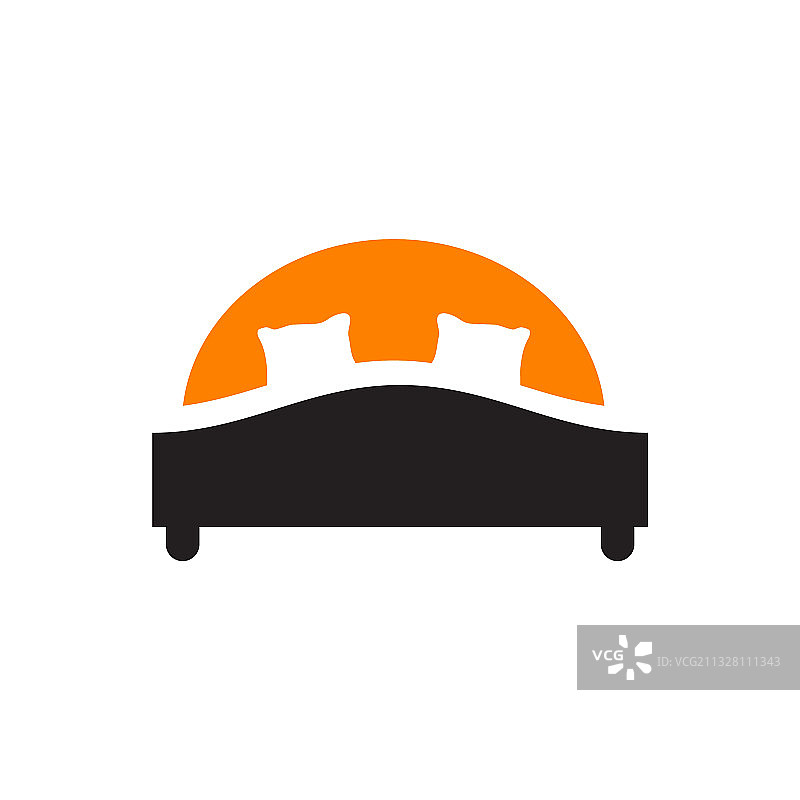 床图标logo设计模板图片素材