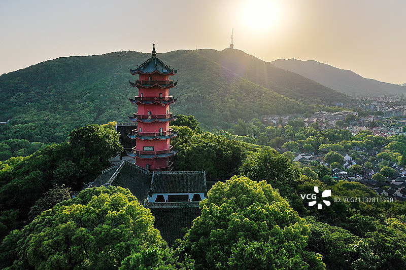 锡山龙光塔图片素材