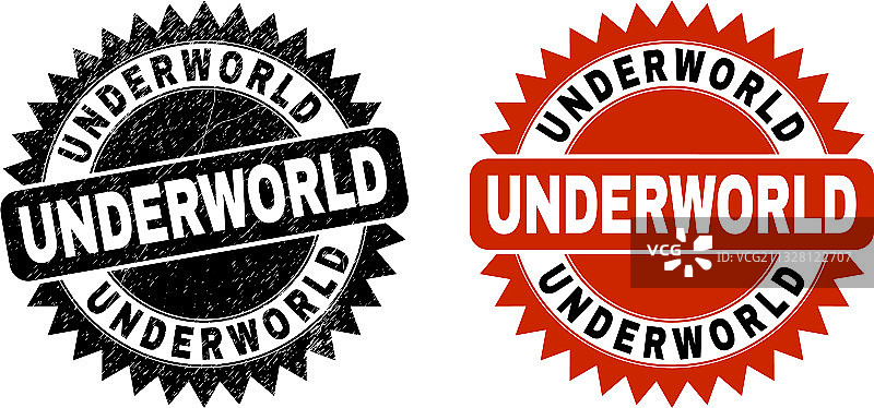 带有橡胶的黑花结印章图片素材