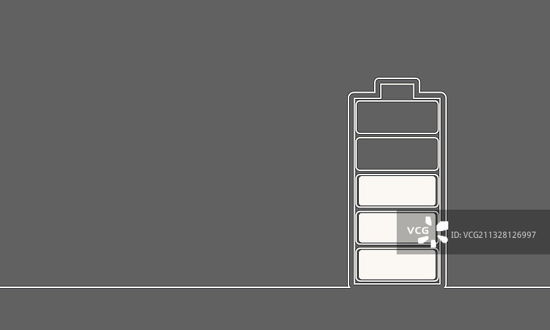 抽象圆柱电池图片素材