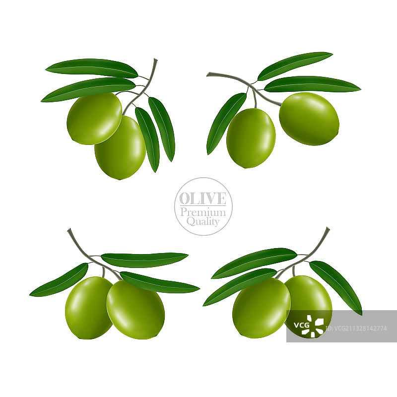 优雅的新鲜橄榄油图片素材