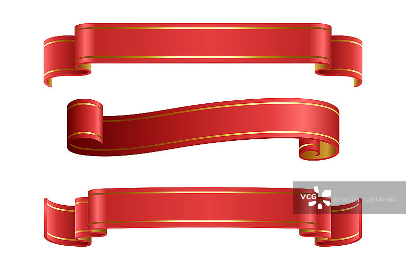 全套banner和丝带图片素材