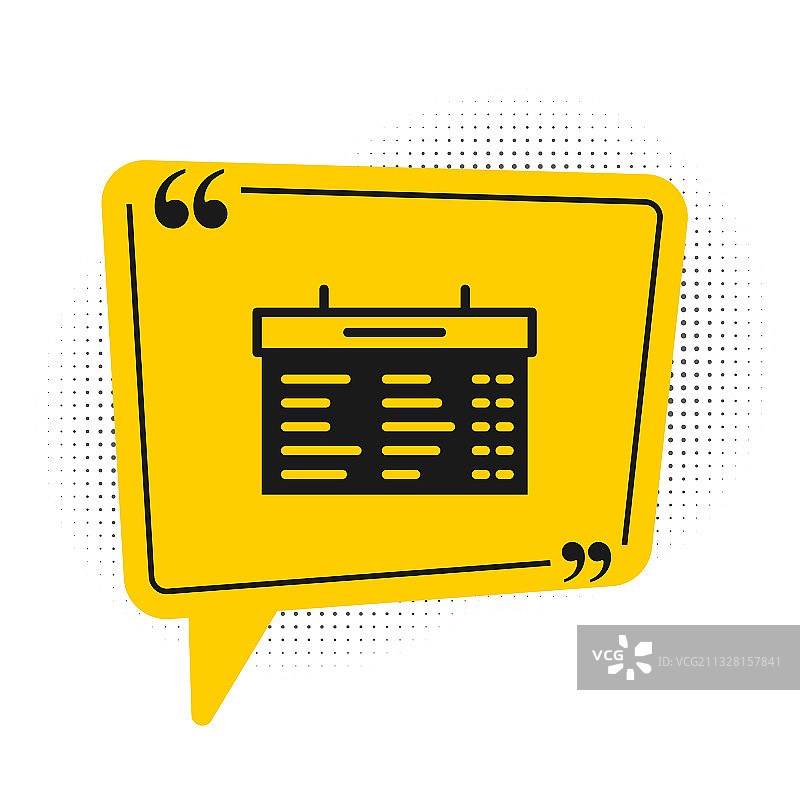 白色背景上的黑色火车站指示牌图标图片素材