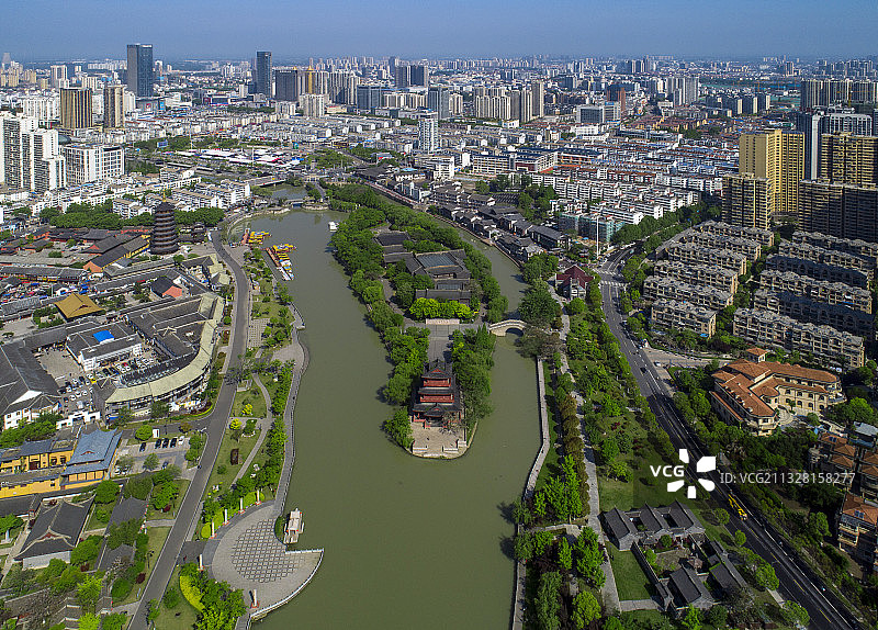 江苏省淮安市里运河文化长廊图片素材