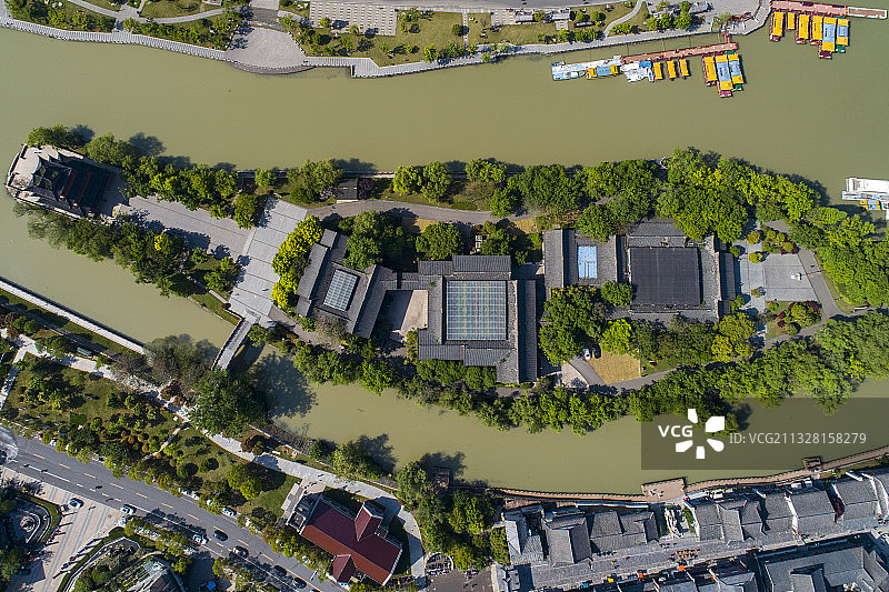 江苏省淮安市里运河文化长廊图片素材