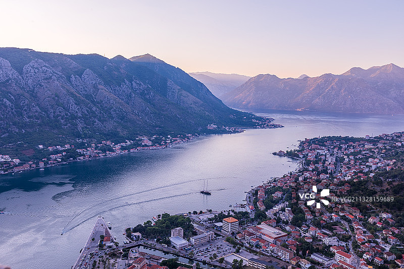 东欧黑山科托尔峡湾图片素材