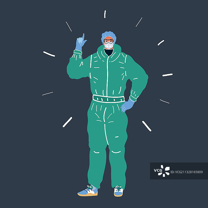 使用呼吸安全装置的男人图片素材