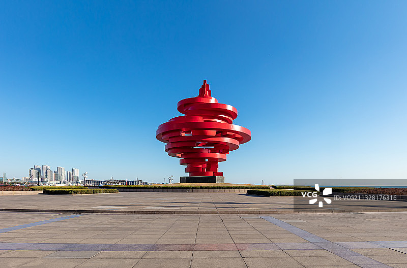 青岛五四广场图片素材