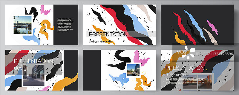 幻灯片布局设计图片素材