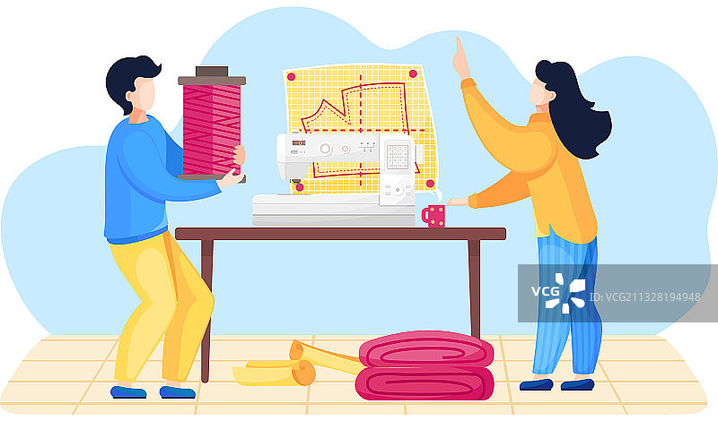 同事们一起工作做图案设计图片素材