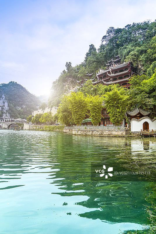 贵州镇远古城风光图片素材