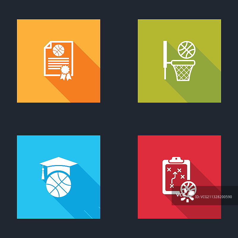 篮球奖证书图片素材