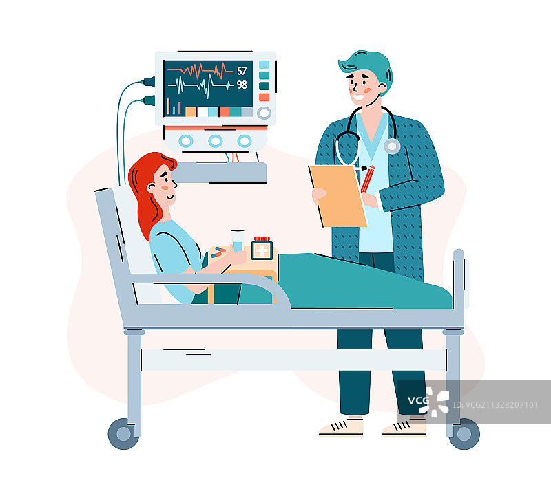 在白色背景上隔离图片素材