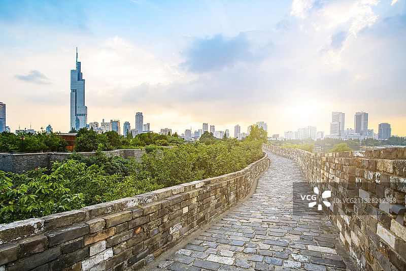 南京明城墙历史遗址图片素材