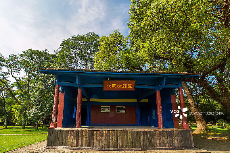 江西瑞金叶坪革命旧址图片素材