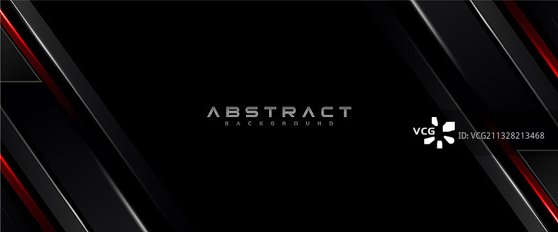 几何形状未来科技红色黑色图片素材