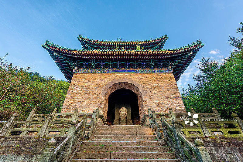 中国湖北十堰武当山南岩宫图片素材