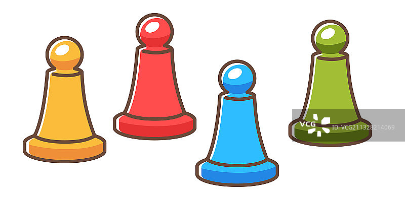棋盘游戏棋子图片素材