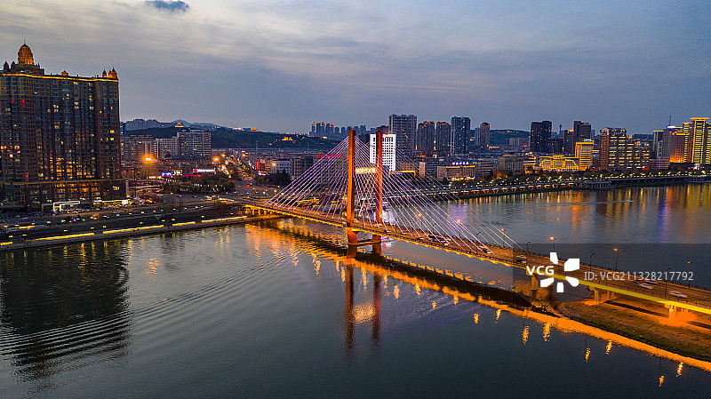 吉林市临江门大桥图片素材