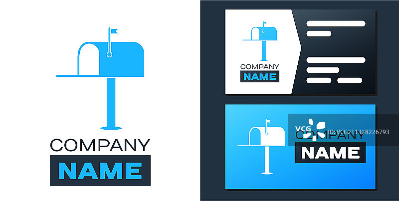 打开邮箱图标标志图片素材