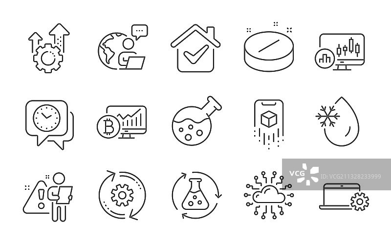 云网络化学实验与医疗图片素材