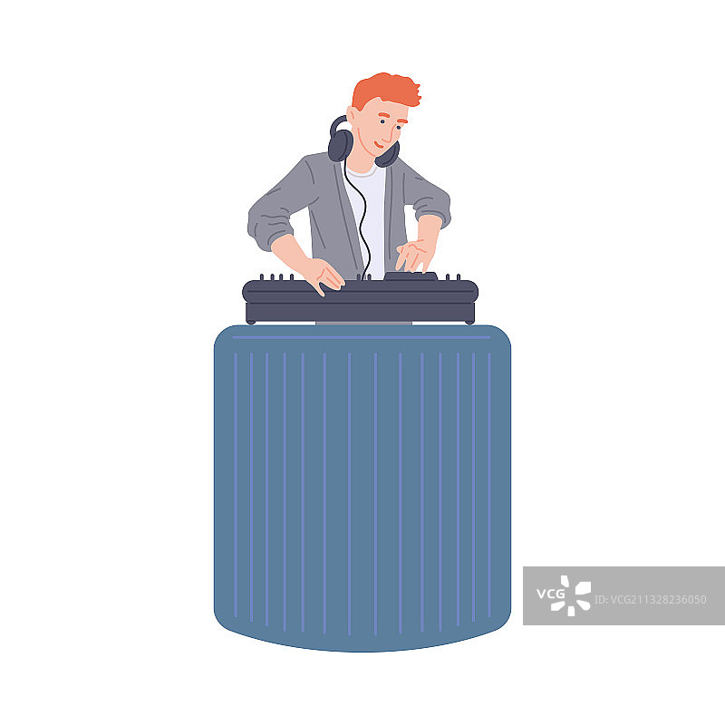 DJ现场音乐调音台图片素材